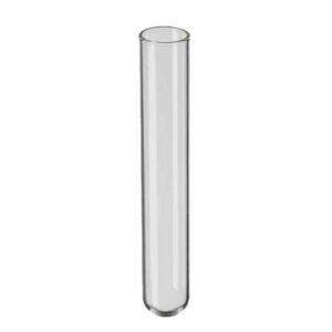 Mini Reagenzglas – Vaseneinsatz, 12 mm Durchmesser, 75 mm lang, 10 Stück