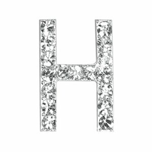 “H“ Diamant Buchstabe, silber, 20 mm, 5 Stück