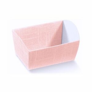 10 Stück Kartonage CESTO Seta rosa, 65x43x40 mm