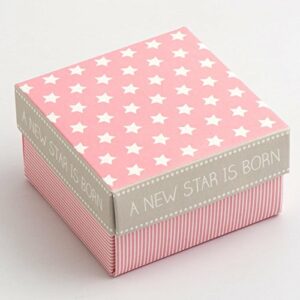 Box „A New Star is Born“ Rosa, 60 x 35 x 60 mm