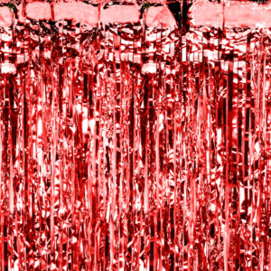 Vorhang Party, rot, 90 x 250cm