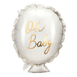 Folienballon Oh baby, 53×69 cm, mix