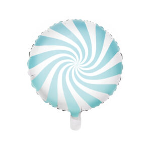 Folienballon Bonbon, 35cm, hellblau